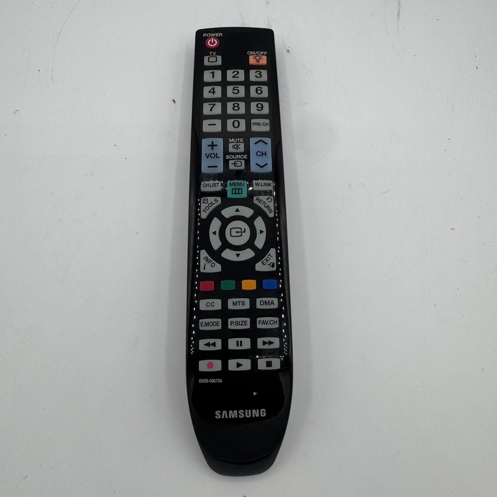 Samsung BN59-00673A TV Remote Control Genuine OEM Black Replacement